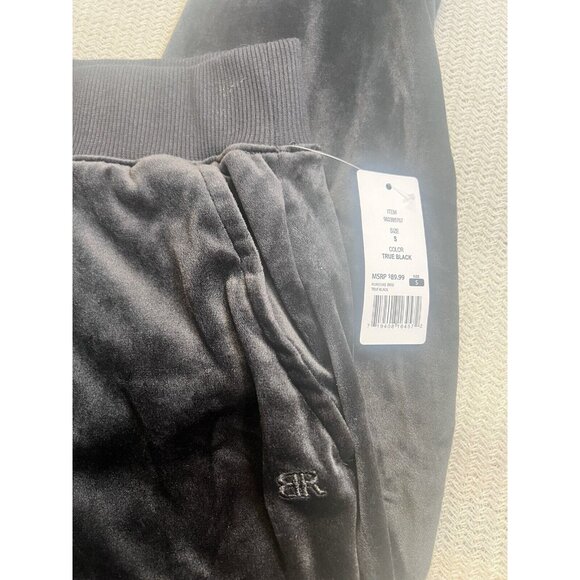Banana Republic  Black Velour Joggers Pants Women's  Size Small NWT MSRP $90 - Picture 5 of 9